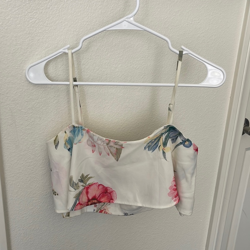 Floral Crop Top